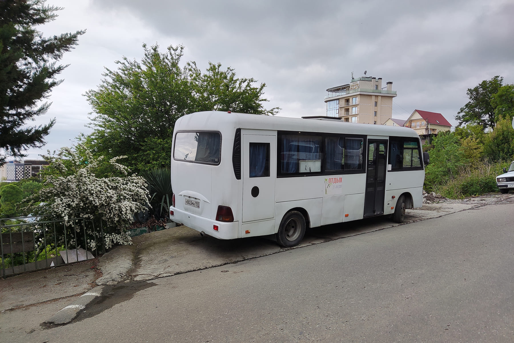 Бесплатный транспорт для гостей гостевого дома Маринка